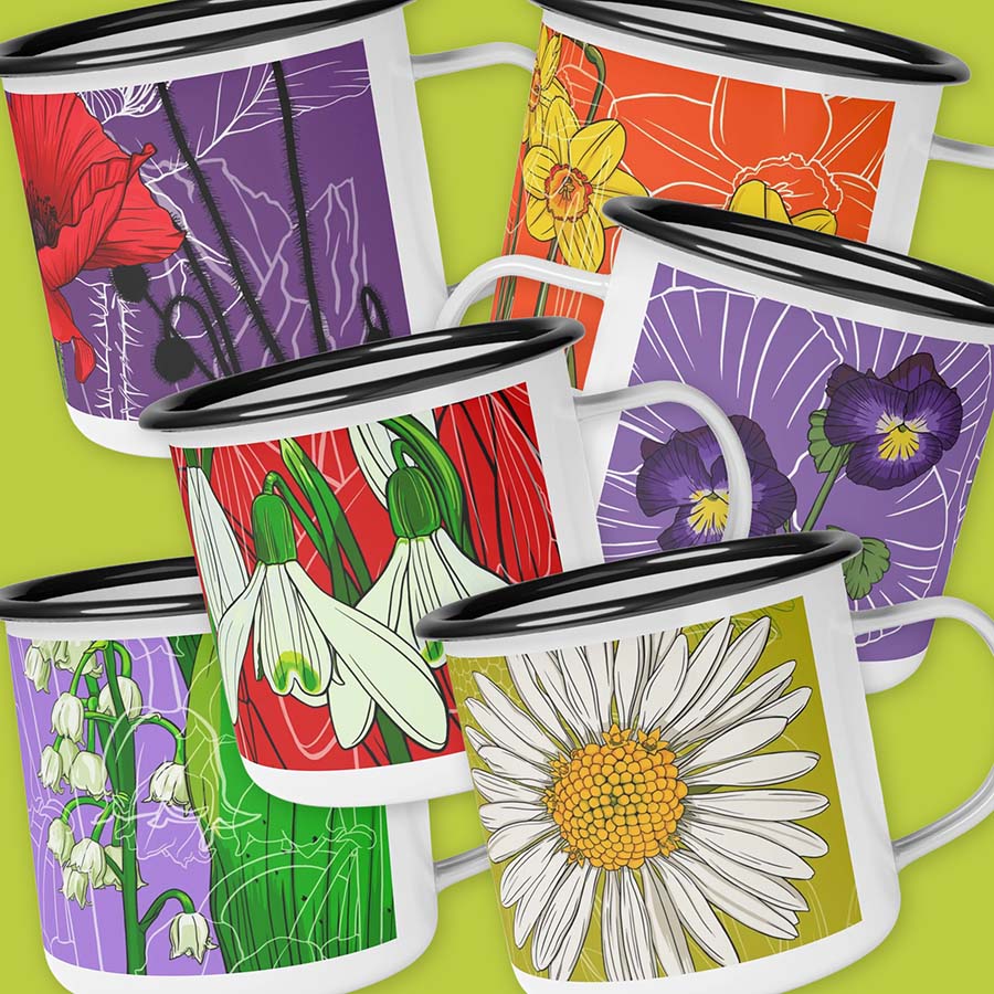 Enamel Mugs