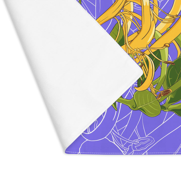 Honeysuckle Cotton Twill Placemat — June Birth Month Flower