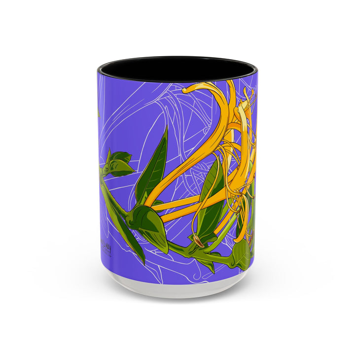Honeysuckle Ceramic Coffee Mug – June Birth Month Flower
