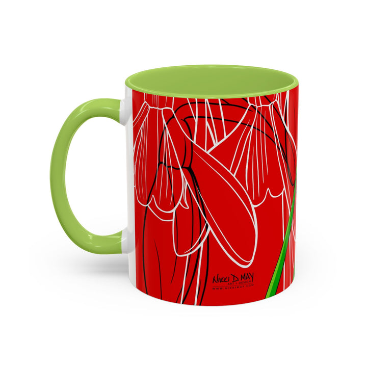 Snowdrop Coffee Mug – January Birth Month Flower