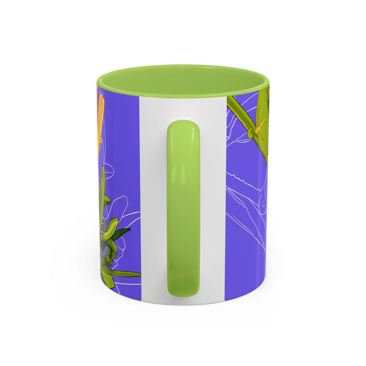 Honeysuckle Ceramic Coffee Mug – June Birth Month Flower