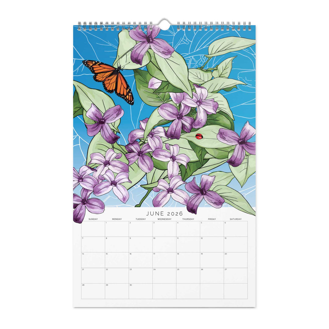 2026 Angles Garden Wall Calendar