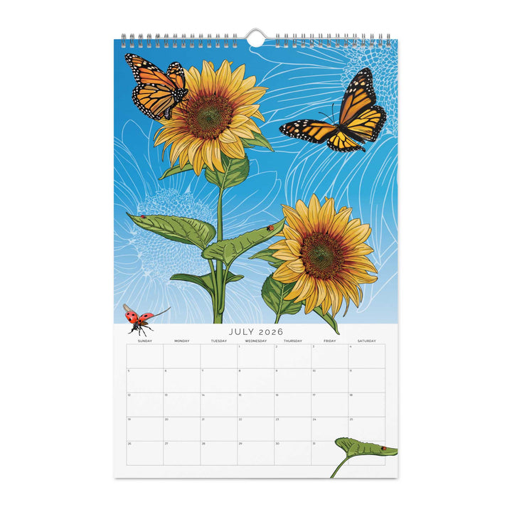 2026 Angles Garden Wall Calendar