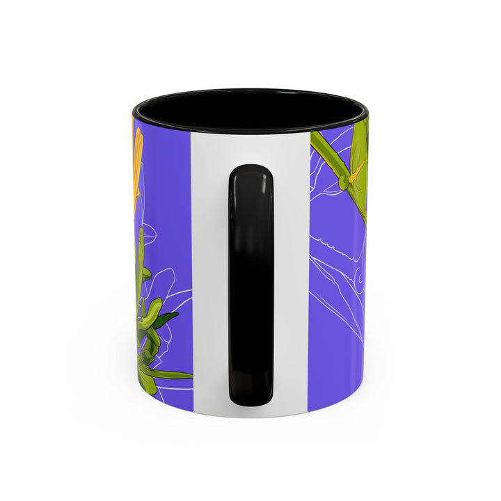 Honeysuckle Ceramic Coffee Mug – June Birth Month Flower