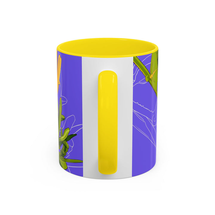 Honeysuckle Ceramic Coffee Mug – June Birth Month Flower