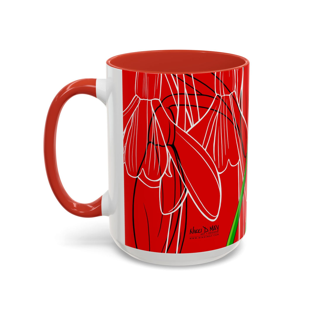 Snowdrop Coffee Mug – January Birth Month Flower