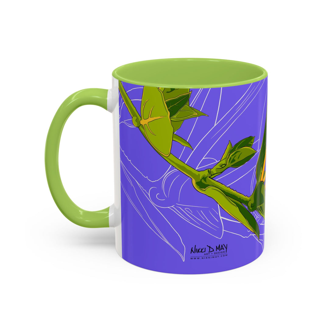 Honeysuckle Ceramic Coffee Mug – June Birth Month Flower