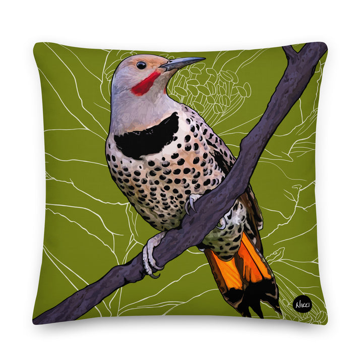 State Bird Pillow: Alabama – Northern Flicker